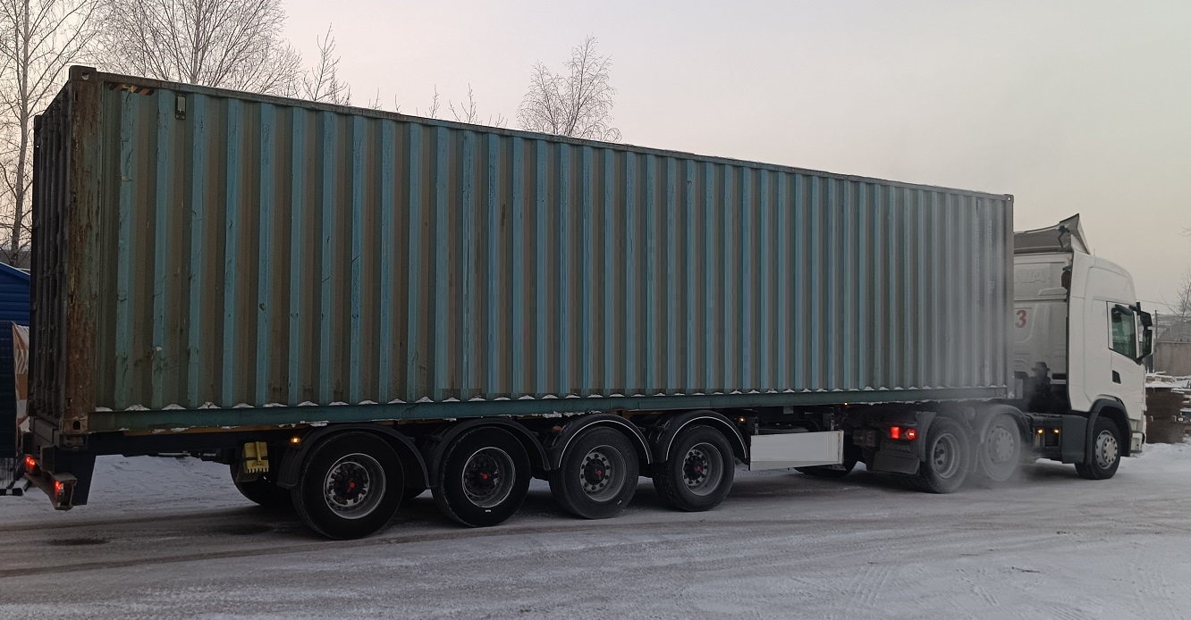 Контейнеровоз для перевозки контейнеров 20 и 40 футов в Московской области