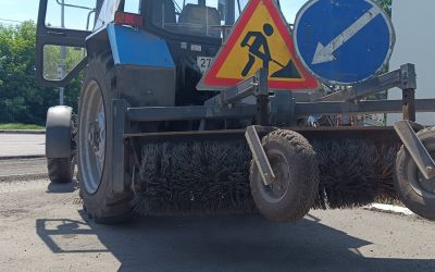 Услуги дорожной щетки на базе МТЗ - Москва, заказать или взять в аренду