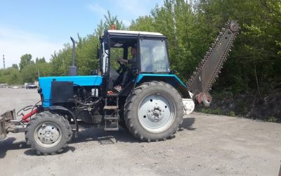 Поиск тракторов с барой грунторезом и другой спецтехники - Воскресенск, заказать или взять в аренду