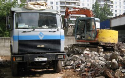 Вывоз строительного мусора, погрузчики, самосвалы, грузчики - Москва, цены, предложения специалистов