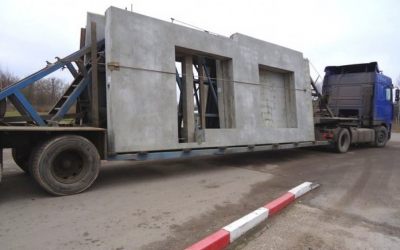 Перевозка бетонных панелей и плит - панелевозы - Москва, цены, предложения специалистов