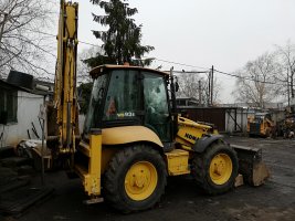 Экскаватор Аренда экскаватора погрузчика Komatsu WB93s с гидромолотом взять в аренду, заказать, цены, услуги - Москва